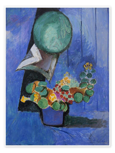 Poster Fleurs et Ceramique