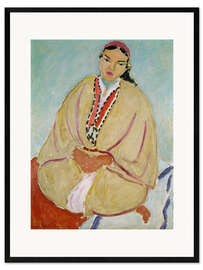 Framed art print The Yellow Dress, Zorah, 1912