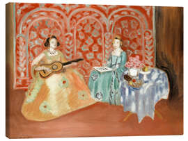 Leinwandbild Zwei Musikerinnen, 1923 - Henri Matisse