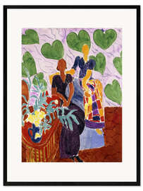 Stampa artistica con cornice Two Women (Les Deux Femmes), 1938