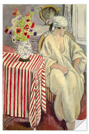 Vinilo para la pared Meditation (Après le bain), 1920 - Henri Matisse