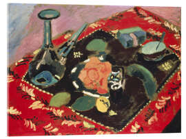 Tableau en verre acrylique Nature morte sur le tapis noir, 1906 - Henri Matisse