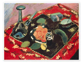 Tavla Still Life on the Black Carpet, 1906 - Henri Matisse