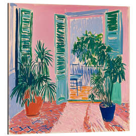 Aluminium print Pink afternoon - DejaReve