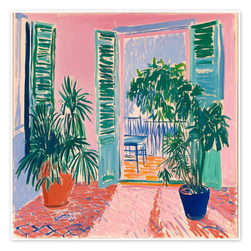 Plakat Pink afternoon