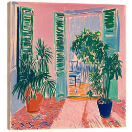 Holzbild Pink afternoon - DejaReve