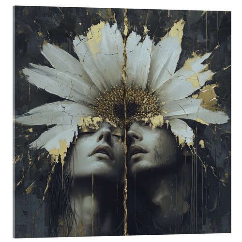 Obraz na szkle akrylowym Petals of Love