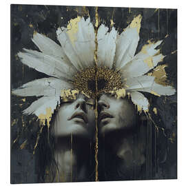 Cuadro de aluminio Petals of Love - DejaReve
