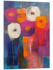 Acrylic print Vivid Harmony - DejaReve