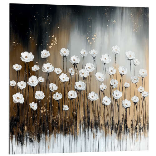 Aluminium print White dancers