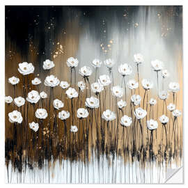 Wall sticker White dancers