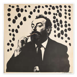 Obraz Smoke and Solitude - The Artist - DejaReve