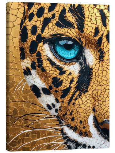 Canvas print Golden Jaguar