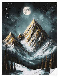 Wandsticker Der stille Aufstieg