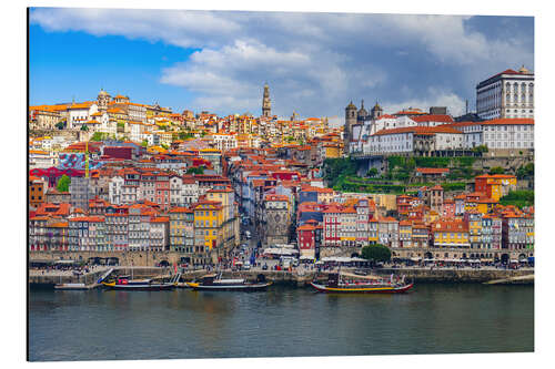 Cuadro de aluminio Ribeira Pier, Porto, Portugal