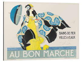 Aluminium print Au Bon Marché - René Vincent - Vintage Advertising Collection