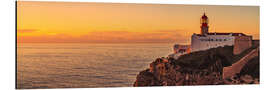 Aluminium print Sonnenuntergang, Cabo Sao Vicente, Sagres, Portugal - Achim Thomae