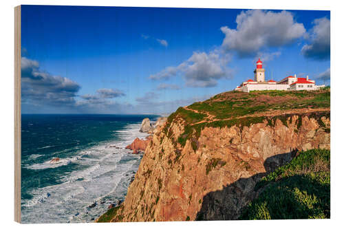 Holzbild Cabo di Roca, Sintra, Portugal