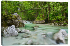Canvastavla Spring on the Ramsauer Ache - Moqui, Daniela Beyer