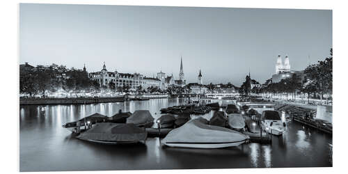 Cuadro de PVC Zurich at night