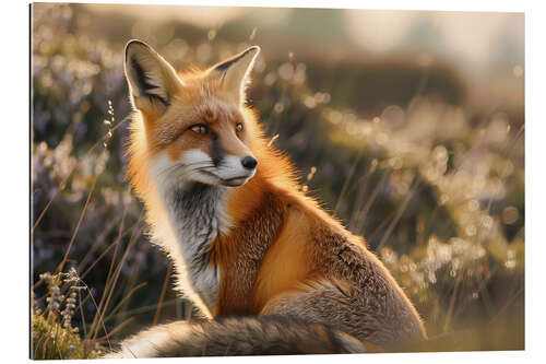 Gallery print Red fox in the Scottish Highlands