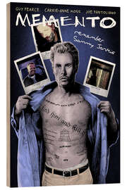 Holzbild Memento: Fragments of Memory - Paola Morpheus