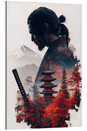 Aluminium print Sword hero