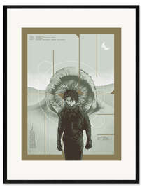 Gerahmter Kunstdruck Dune