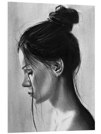 Hartschaumbild Veiled Serenity