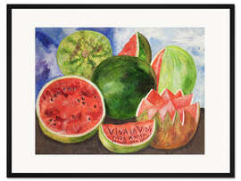 Gerahmter Kunstdruck Viva la vida, 1954
