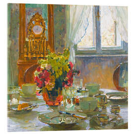 Tableau en verre acrylique The Breakfast table