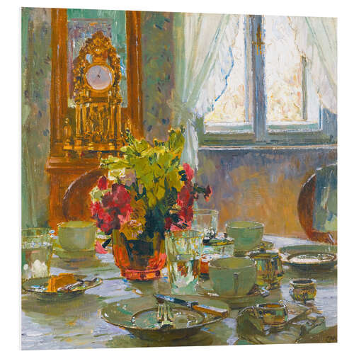 Obraz na PCV The Breakfast table