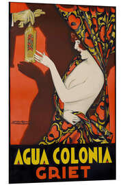 Tableau en PVC Agua Colonia Griet - Achille Lucien Mauzan