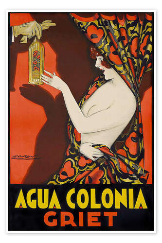 Poster Agua Colonia Griet