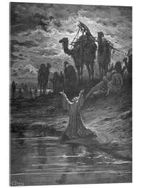 Acrylic print The Bible - Jacob Prays for Protection - Gustave Doré