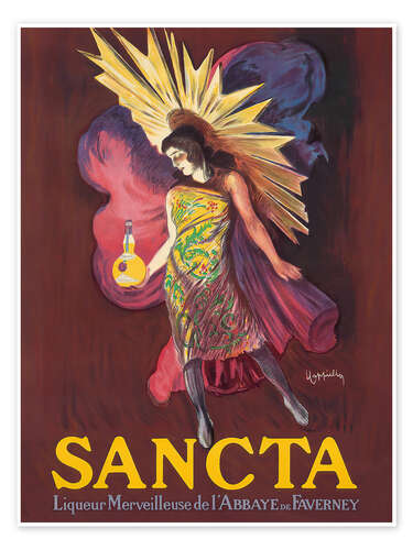 Poster Sancta Liqueur Merveilleuse