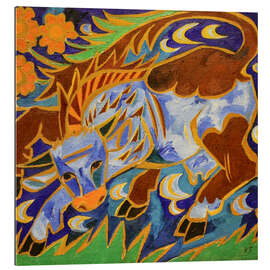 Galleriprint Blue Cow