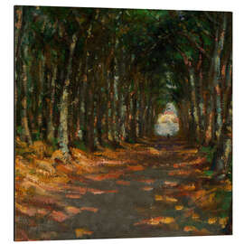 Alubild Allee im Park, 1906 - Alice Pike Barney