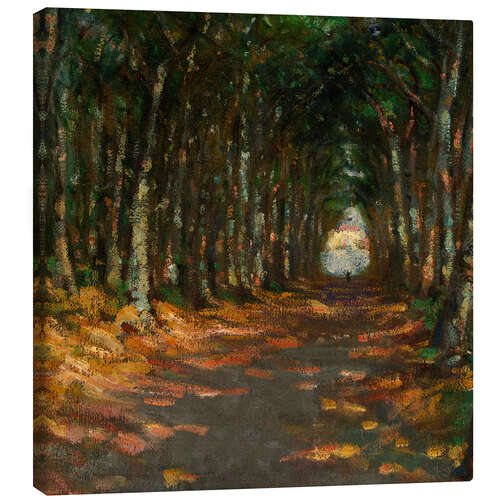 Tableau sur toile Allee dans le Parc, 1906