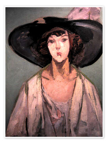 Juliste Woman with a Hat