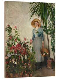 Cuadro de madera In the orangery - Olga Boznanska