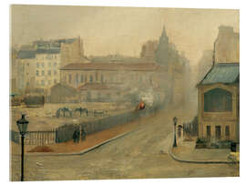 Akryylilasitaulu In the Fog - Maria Konstantinova Bashkirtseva