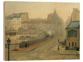 Holzbild Im Nebel - Maria Konstantinova Bashkirtseva