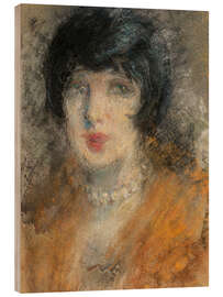 Wood print Nightclub, 1929 - Alice Pike Barney