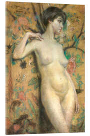 Acrylic print Nude against Screen, 1911 - Alice Pike Barney