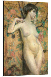 Tableau en aluminium Nude against Screen, 1911 - Alice Pike Barney