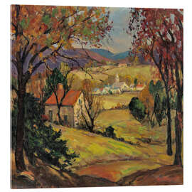Quadro em acrílico Mountains in October, 1940 - Fern Isabel Coppedge