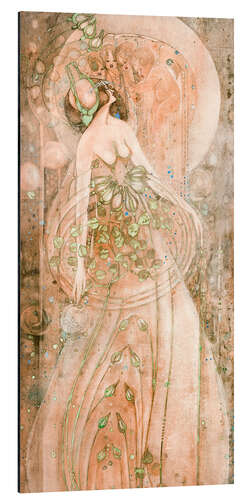 Aluminium print June roses