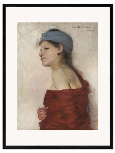 Framed art print Portrait of a Woman