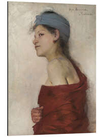 Magnettafel Porträt einer Frau